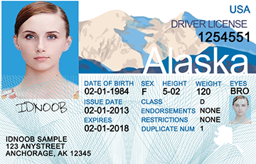 ALASKA Fake IDs