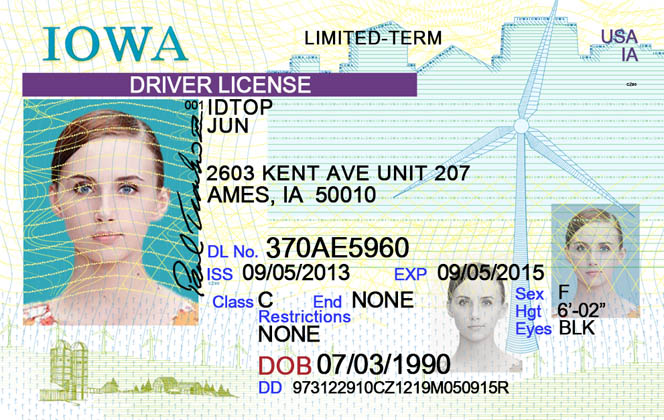 IOWA Fake IDs.