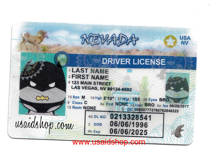 NEVADA Fake IDs