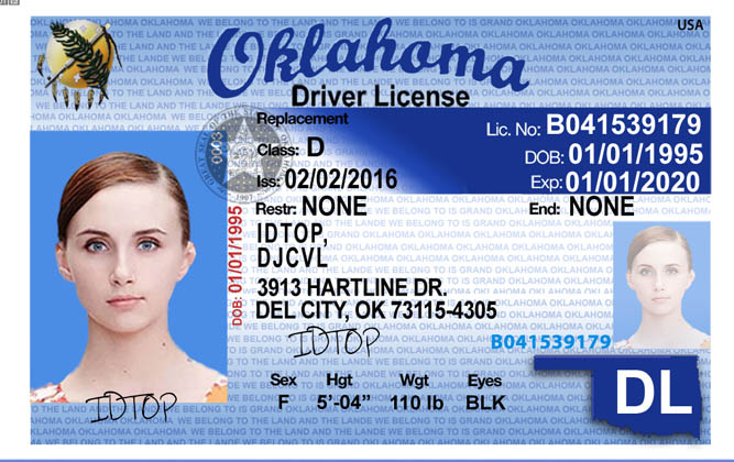 OKLAHAMA Fake IDs