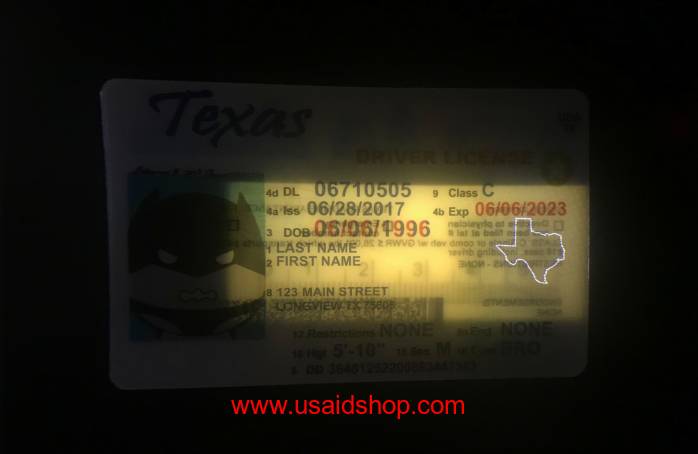 TEXAS Fake IDs