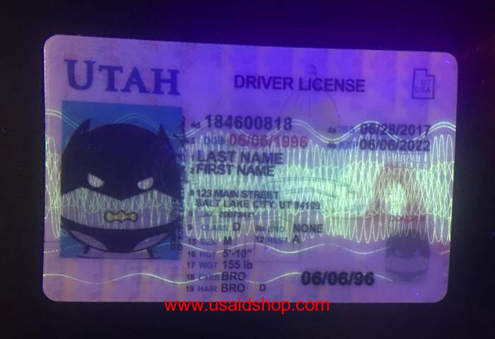 UTAH Fake IDs