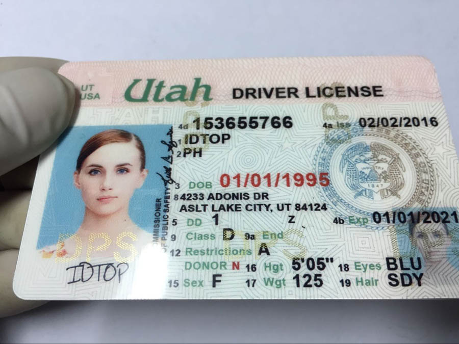UTAH Fake IDs