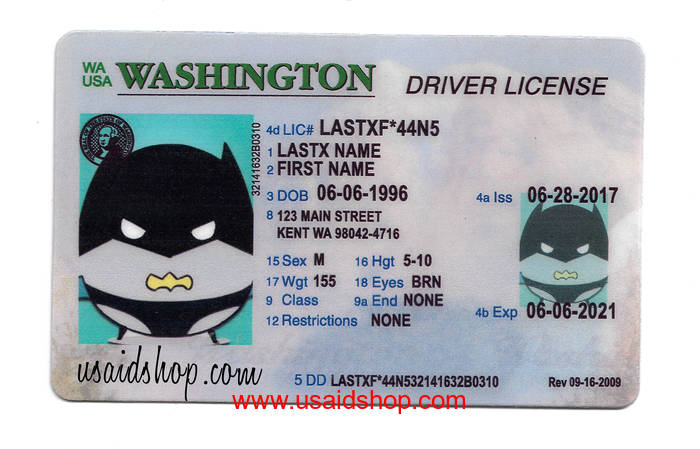 WASHINGTON Fake IDs